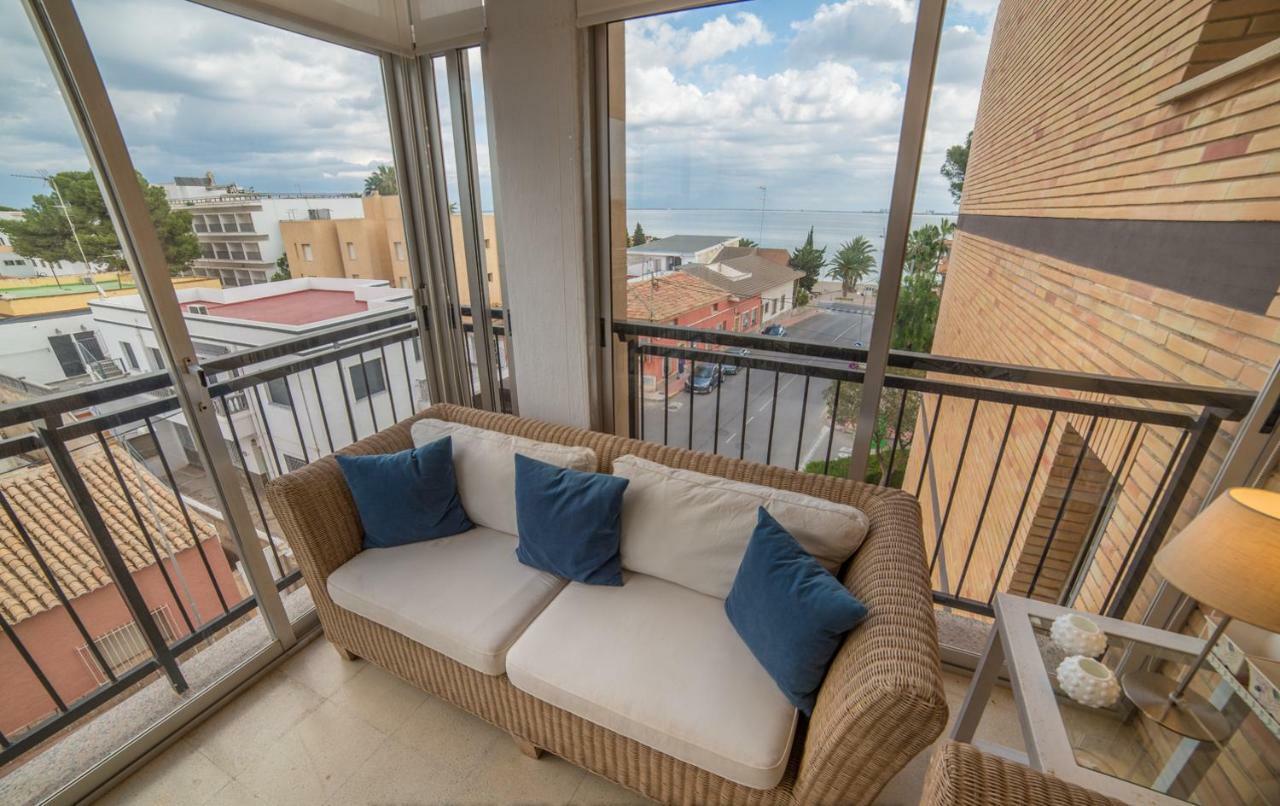 Apartamento Con Vistas Al Mar Santiago De La Ribera Luaran gambar